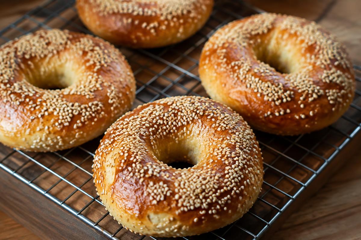 Finished Bagels