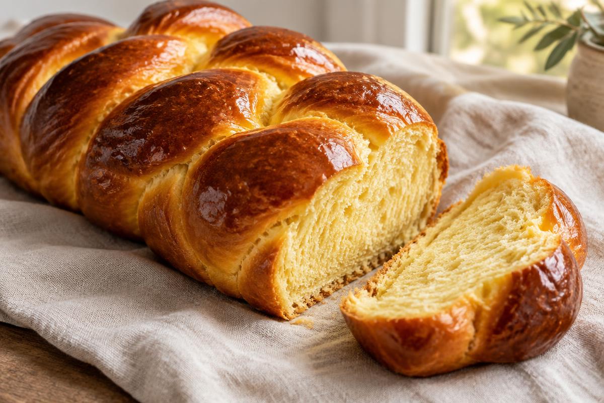 Finished Challah & Brioche (Enriched Doughs)