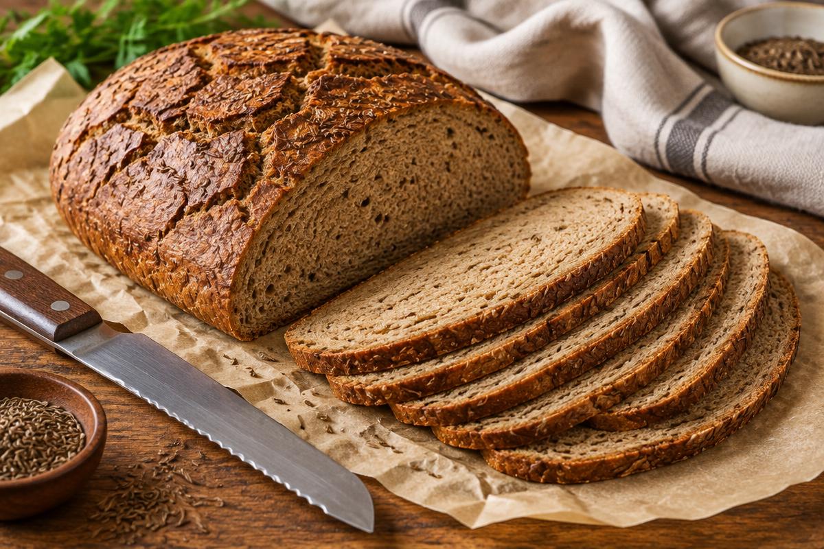 Finished Deli-Style "Rye" Bread