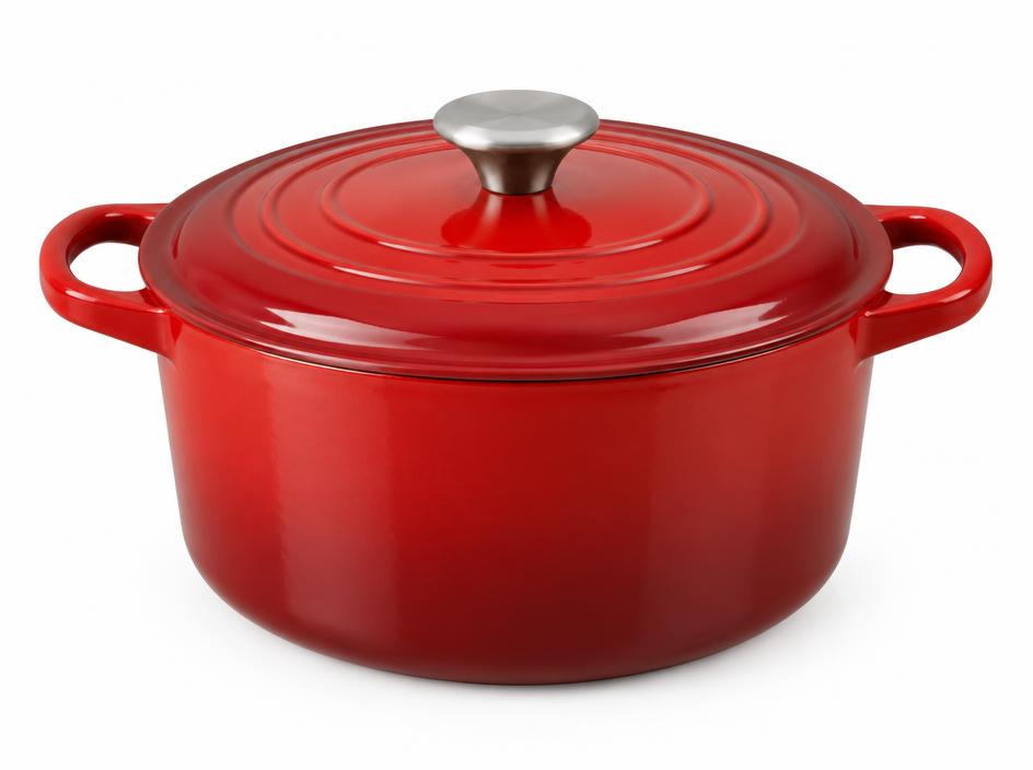 Le Creuset cast iron Dutch oven (in your kitchen)