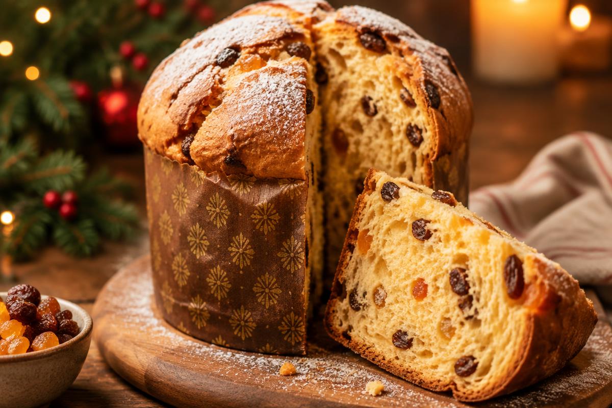 Finished Panettone